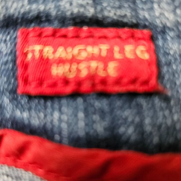 Sasson Straight Leg Hustle Ooh La La Jeans SZ 6 Logo Retro Paris New York  70's - Picture 4 of 7